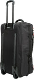 FLY Racing Tour Roller Bag Black – 80L Motorcycle Gear Luggage with Telescoping Handle and Fleece Lined Pockets