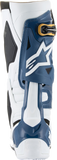 ALPINESTARS Arlington LE Tech 10 Boots - White/Blue/Gold - US 10 2010020-262-10