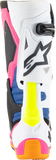 ALPINESTARS Daytona Coast Limited Edition Tech 10 Boots - White/Blue/Pink - US 10 2010020-2014-10