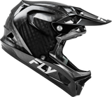 Fly Racing Werx R Carbon Helmet Black Carbon XL – Lightweight Impact-Resistant Motorcycle Helmet with Advanced Ventilation and Safety Features