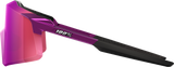 100% Aerocraft Sunglasses - Purple Chrome - Purple Mirror 60032-00014