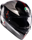 AGV K1 S Helmet - Lap - Matte Black/Gray/Red - Small 2118394003-034-S