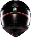 AGV K1 S Helmet - Lap - Matte Black/Gray/Red - Small 2118394003-034-S