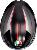 AGV K1 S Matte Black/Gray/Red Motorcycle Helmet XL – Advanced Safety and Comfort