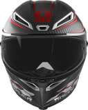 AGV Pista GP RR Helmet - Intrepido - Matte Carbon/Black/Red - Large 2118356002-019-L