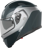 AGV Streetmodular Helmet - Levico - Gray/Silver - 2XL 21182960020032X