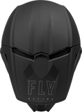 Fly Racing Youth Kinetic Lite Helmet Solid Matte Black - Part #73-3473YL