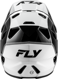 Fly Racing Youth Rayce Repeat Bicycle Helmet Black/White - Part 73-3620YL