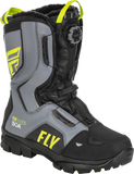 Fly Racing Marker Boa Boot Black/Grey/Hi Vis Size 8 – All-Terrain Performance and Protection