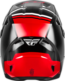 FLY Racing Kinetic Verdict Helmet Black/Red/White XL – Off-Road Motorcycle Helmet with Advanced Ventilation and Durable Shell