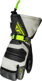 Fly Racing Ridgeline Claws Black/Grey/Hi Vis XL Waterproof Leather Gauntlet Gloves