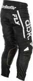 Fly Racing Kinetic Mesh DBK Pants Black/White Size 40 with BOA Fit System