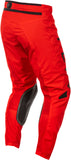 Fly Racing Kinetic Center Pants CA/NY Red/Black Size 42 – Durable Ventilated Motorcycle Riding Gear