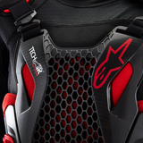 Alpinestars Tech-Air® v2 Off-Road System - Black/Red Large (Part #6507123-13F-L)