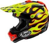 ARAI HELMETS VX-Pro4 Helmet - Flame - Yellow - Large 0110-8962
