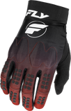 Fly Racing Evolution DST Gloves Large - Red/Black/Grey Race Gloves with Enhanced Mobility and Protection