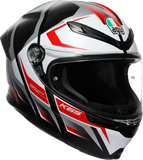 AGV K6 S Helmet - Karve - Matte Black/White/Red - 2XL 2118395002-025-XXL