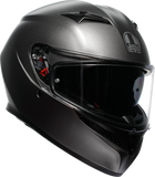 AGV K3 Helmet - Mono - Matte Luna Gray - XL 2118381004-023-XL