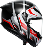 AGV K6 S Helmet - Karve - Matte Black/White/Red - 2XL 2118395002-025-XXL