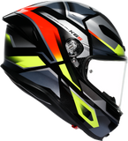 AGV K6 S Helmet - Erazer - Black/Red/Yellow Fluo - Large 2118395002-026-L