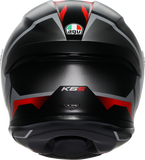 AGV K6 S Helmet - Karve - Matte Black/White/Red - XL 2118395002-025-XL