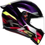 AGV K1 S Helmet - Fastlap - Black/Purple/Pink - Medium 2118394003-065-M