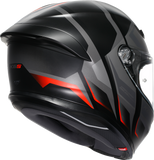 AGV K6 S Helmet - Karve - Matte Black/Gray/Red - Large 2118395002-024-L