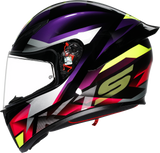 AGV K1 S Helmet - Fastlap - Black/Purple/Pink - Small 2118394003-065-S