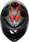 AGV K6 S Helmet - Karve - Matte Black/Gray/Red - 2XL 2118395002-024-XXL