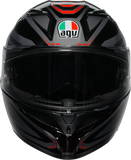 AGV K3 Helmet - Syth - Black/Red - 2XL 2118381004-021-XXL