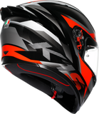 AGV K1 S Helmet - Fastlap - Black/Gray/Red - Large 2118394003-064-L