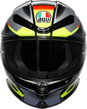 AGV K6 S Helmet - Erazer - Black/Red/Yellow Fluo - Large 2118395002-026-L