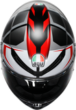 AGV K6 S Helmet - Karve - Matte Black/White/Red - Small 2118395002-025-S