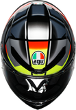 AGV K6 S Helmet - Erazer - Black/Red/Yellow Fluo - Large 2118395002-026-L