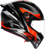 AGV K1 S Helmet - Fastlap - Black/Gray/Red - Medium 2118394003-064-M