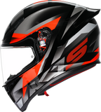 AGV K1 S Helmet - Fastlap - Black/Gray/Red - Medium 2118394003-064-M