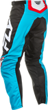 Fly Racing F 16 Pants Cyan/Black/White Size 30 – Durable Motocross Riding Gear
