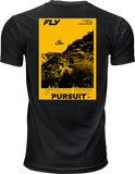Fly Racing Freeride Tee Black XL – Comfortable 100% Cotton Crew Neck T-Shirt