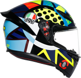 AGV K1 S Helmet Rossi Winter Test 2020 - 2XL, High-Performance Motorcycle Helmet with Advanced Ventilation and Safety Features