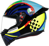 AGV K1 S Helmet Rossi Winter Test 2020 - 2XL, High-Performance Motorcycle Helmet with Advanced Ventilation and Safety Features