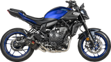 AKRAPOVIC Racing Line Exhaust System for Yamaha MT-07 with Carbon Fiber Finish (Part S-Y7R2-AFC/1)