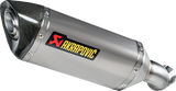 AKRAPOVIC Slip-On Line Muffler for Kawasaki Z900 - Titanium - Part S-K9SO11-HZT