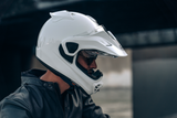 Arai Helmets XD-5 Large Helmet - White with VAS-A Shield System and Max-Vision Shield