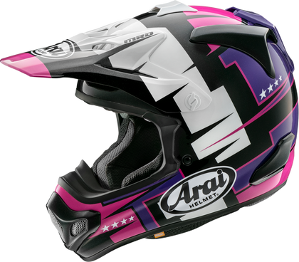 Arai Helmets VX-Pro4 Battle Purple Helmet - XS by Arai Helmets Part 0110-9376