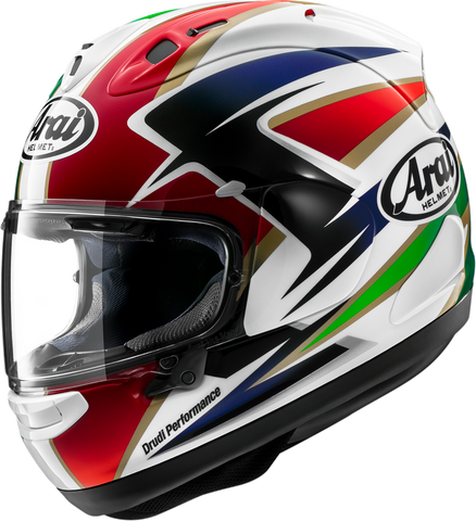 ARAI HELMETS Corsair-X Cadalora Restyle Helmet - XL with VAS Shield Mechanism and Max-V Shield
