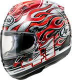 ARAI Helmets Corsair-X Haga GP Large Helmet with VAS Shield Mechanism and Enhanced Safety Features