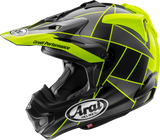 Arai Helmets VX-Pro4 Helmet - Fragment Yellow Large (Part Number: 0110-9529)