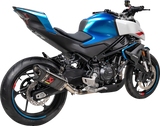 AKRAPOVIC Slip-On Line Muffler Carbon Fiber for CFMOTO 450SR/NK (Part Number: S-CF4SO1-APC)