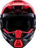 Alpinestars SM3 Helmet - Radium Gloss Black/Red Fluo/White - Small