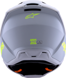 Alpinestars SM3 Helmet Radium Matte Gray/Black/Yellow Fluo Small 8300826-9510-S